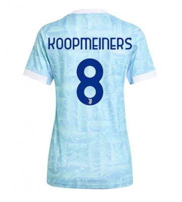 Juventus Teun Koopmeiners #8 Udebanetrøje Dame 2025-26 Kort ærmer
